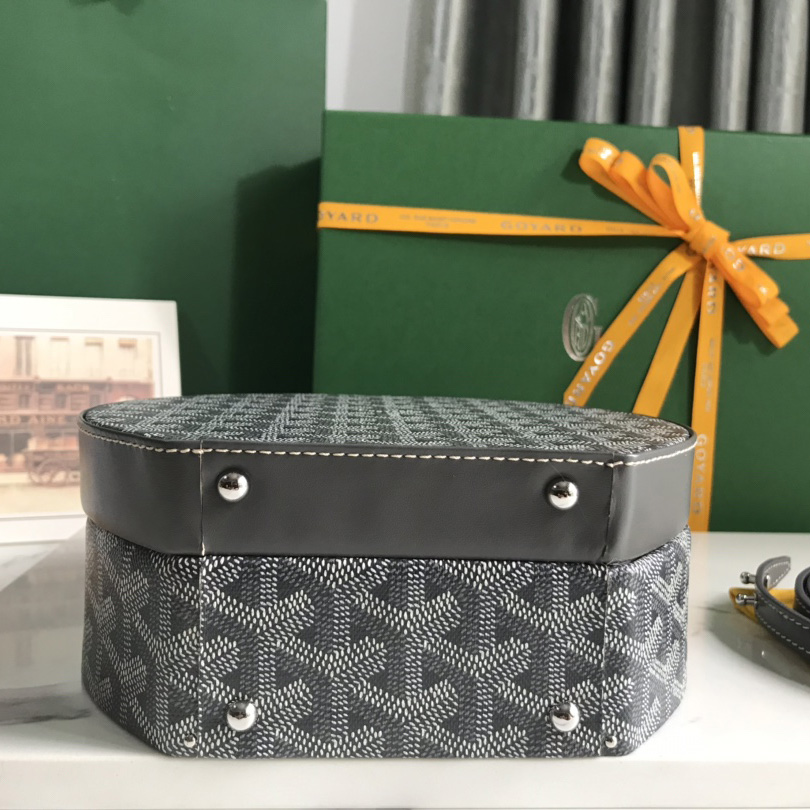 Goyard The Alto Hatbox Trunk Bag(18-16.5-7cm) - DesignerGu