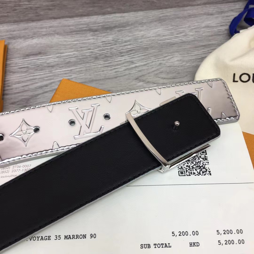 Louis Vuitton Monogram Belt - DesignerGu