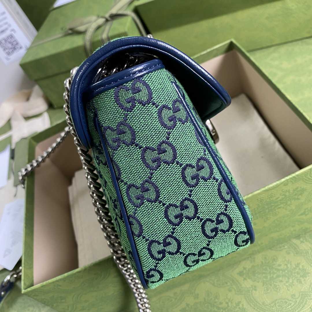 Gucci GG Marmont Mini Shoulder Bag(26-15-7cm) - DesignerGu