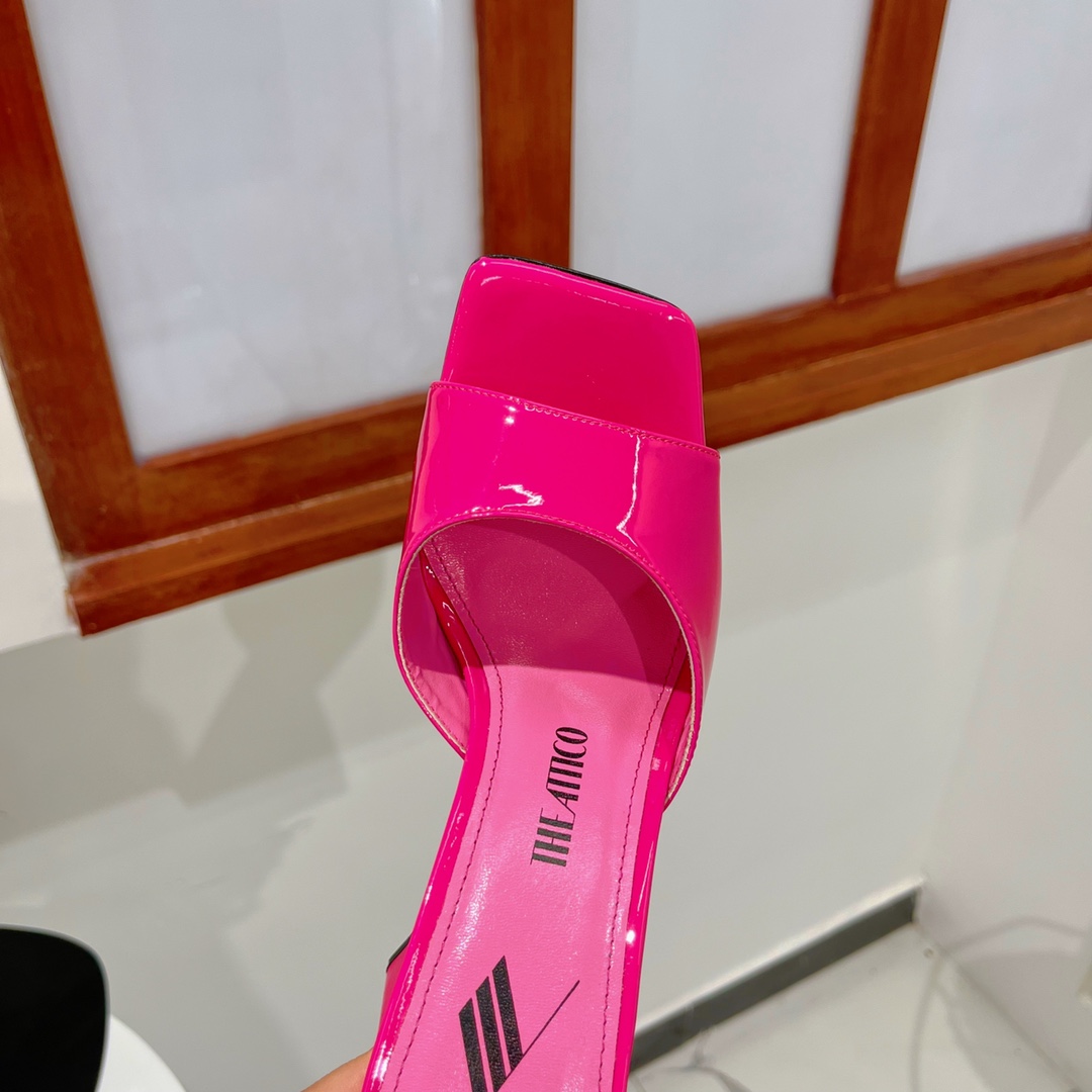 The Attico ''Piper'' Fuchsia Sandal - DesignerGu