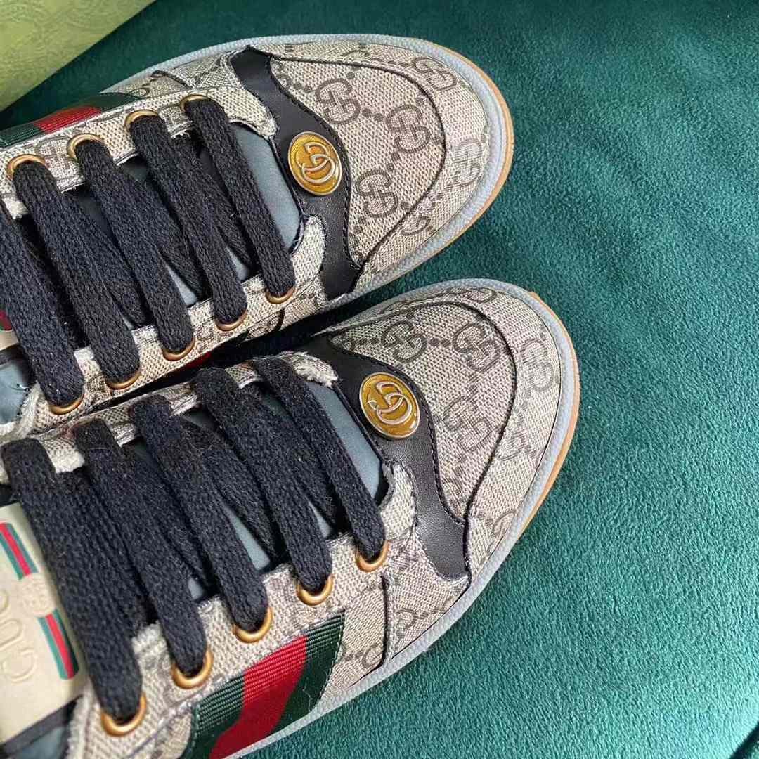 Gucci Screener Sneaker(upon uk size) - DesignerGu