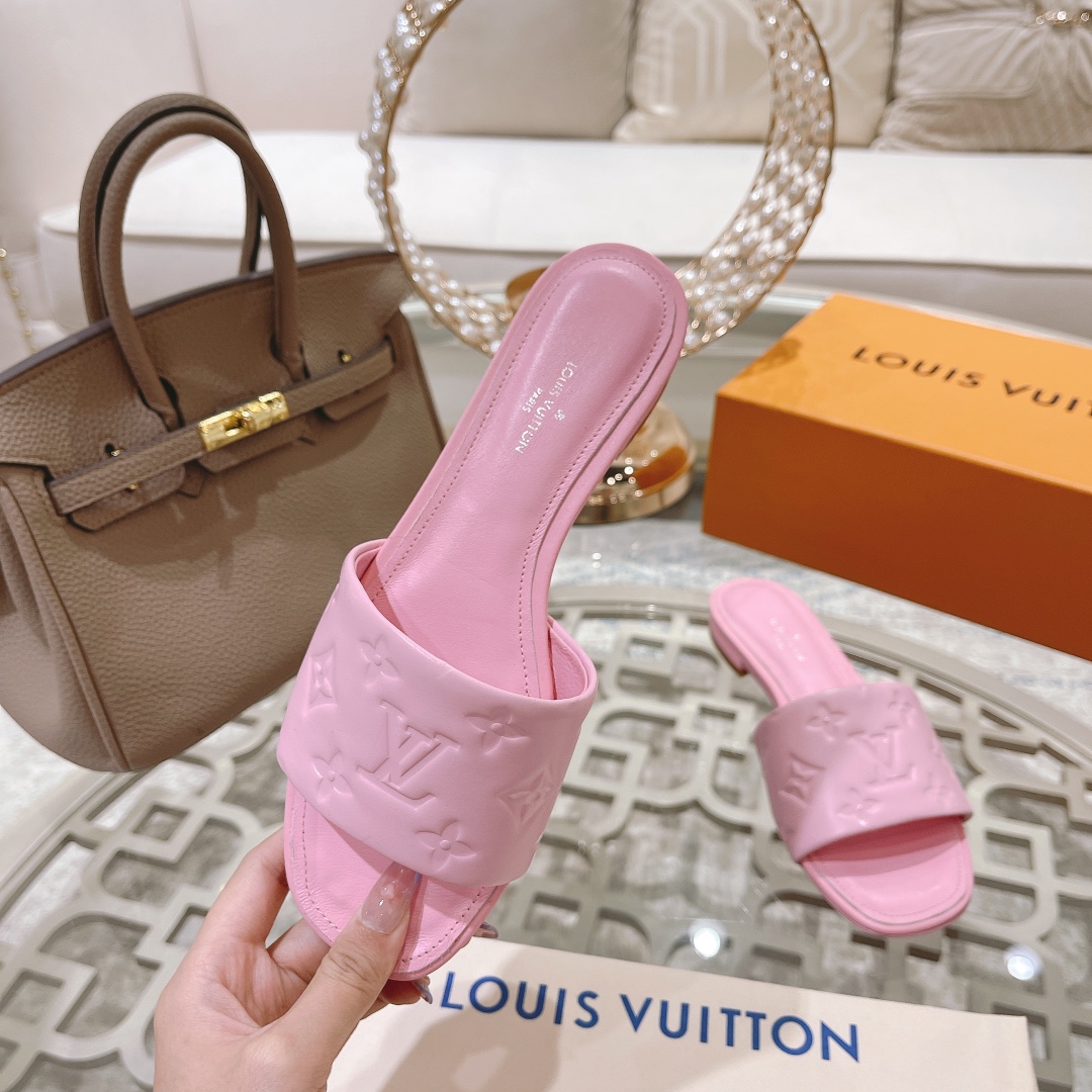 Louis Vuitton Revival Flat Mule     1AAEP0 - DesignerGu