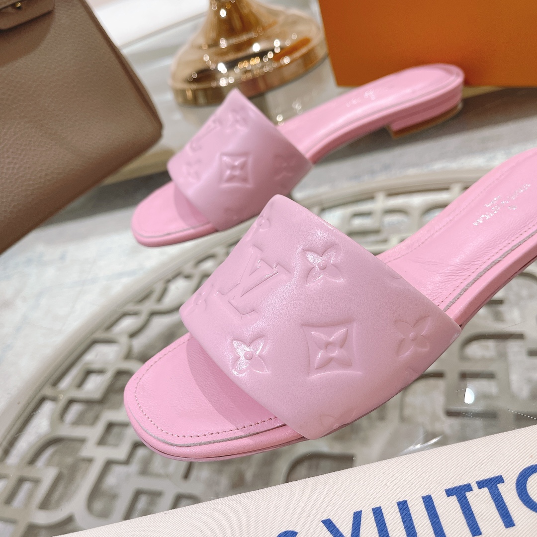 Louis Vuitton Revival Flat Mule     1AAEP0 - DesignerGu