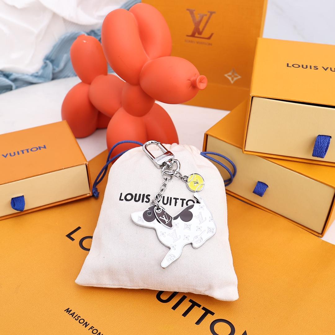 Louis Vuitton LV Dog Key Holder & Bag Charm     M00747 - DesignerGu