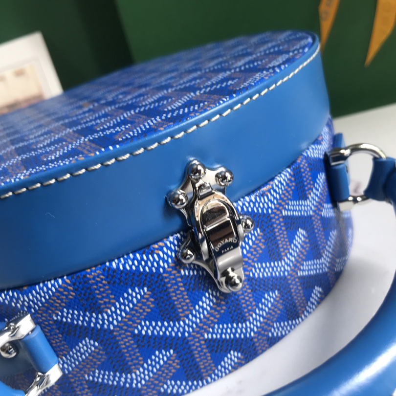 Goyard The Alto Hatbox Trunk Bag(18-16.5-7cm) - DesignerGu