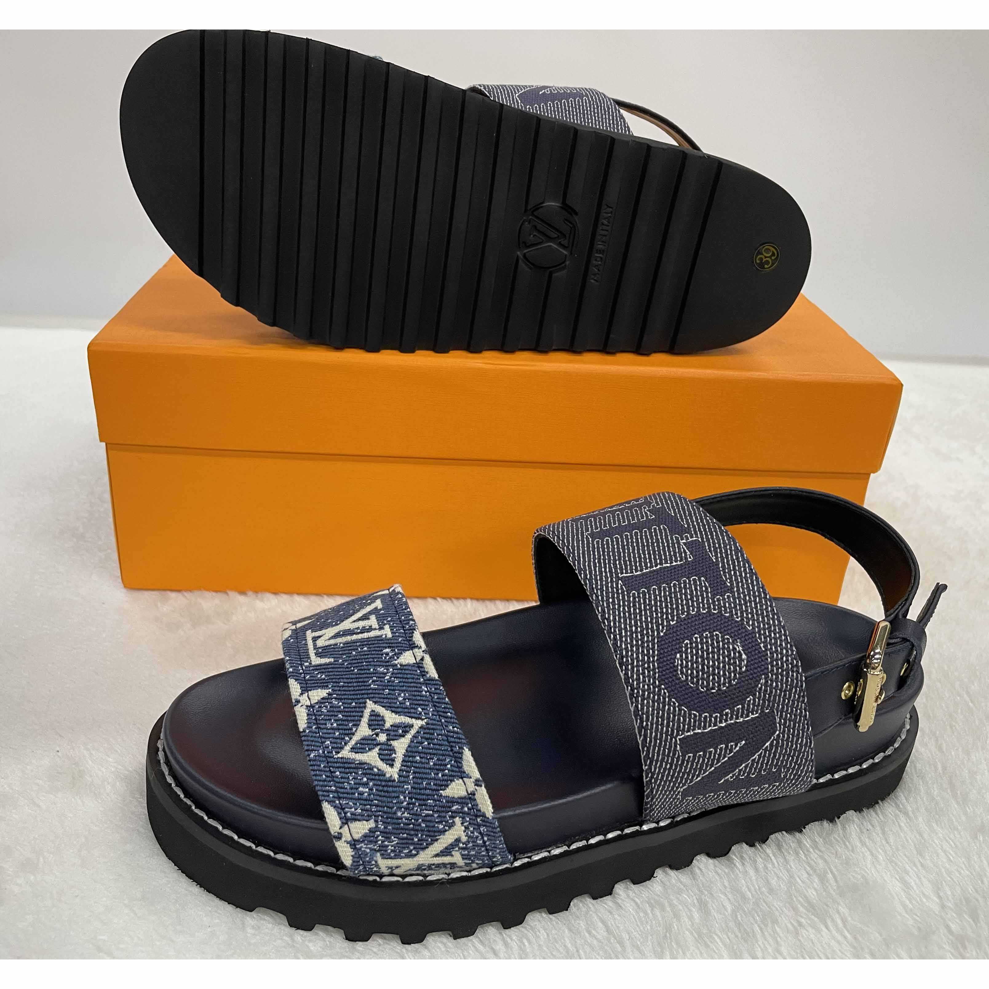 Louis Vuitton Paseo Flat Comfort Sandal      1A9RMV - DesignerGu