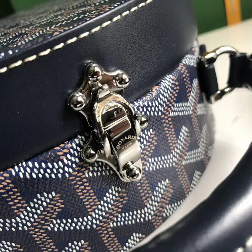 Goyard The Alto Hatbox Trunk Bag(18-16.5-7cm) - DesignerGu