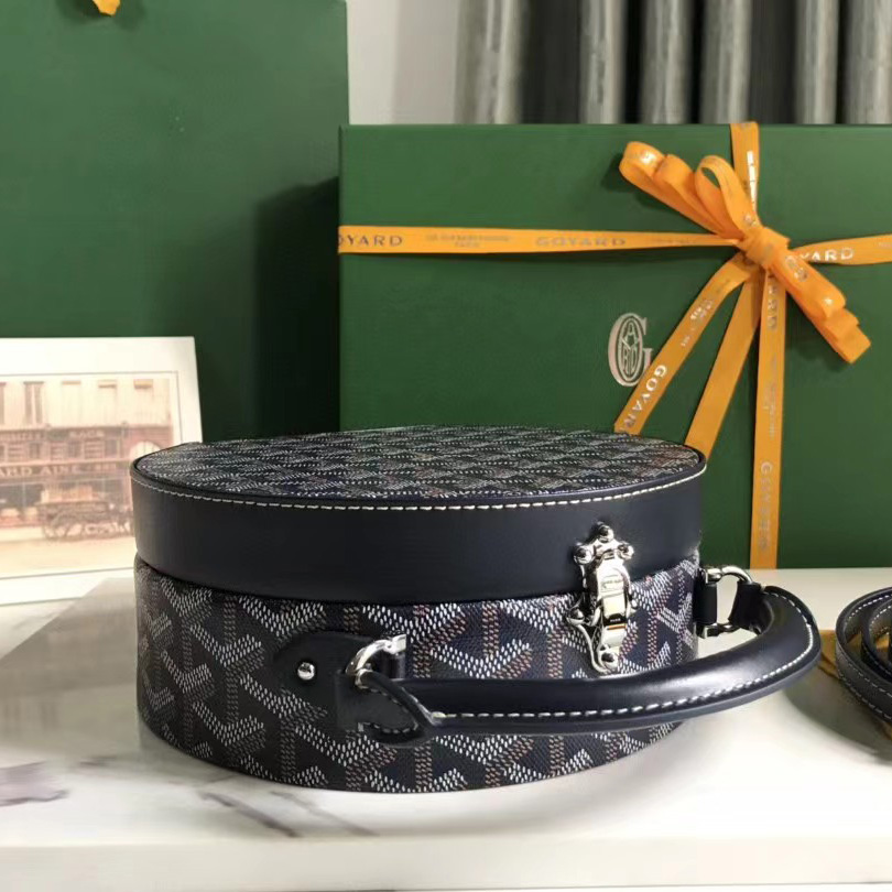 Goyard The Alto Hatbox Trunk Bag(18-16.5-7cm) - DesignerGu