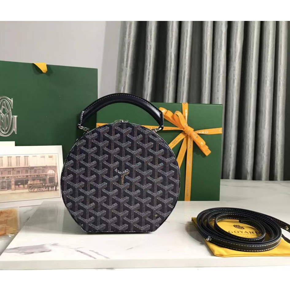 Goyard The Alto Hatbox Trunk Bag(18-16.5-7cm) - DesignerGu