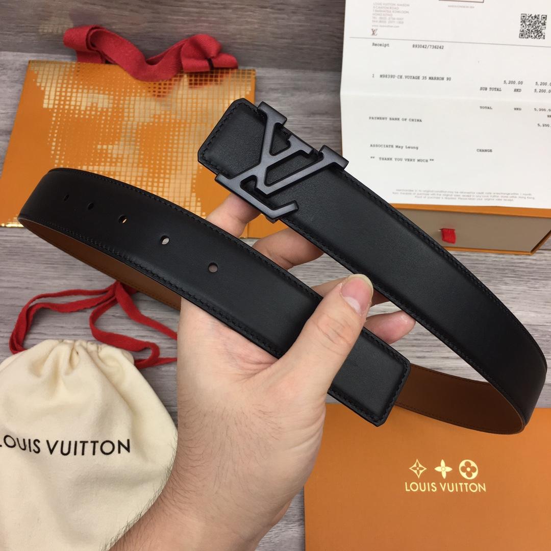 Louis Vuitton  LV Mirror 35MM Reversible Belt - DesignerGu