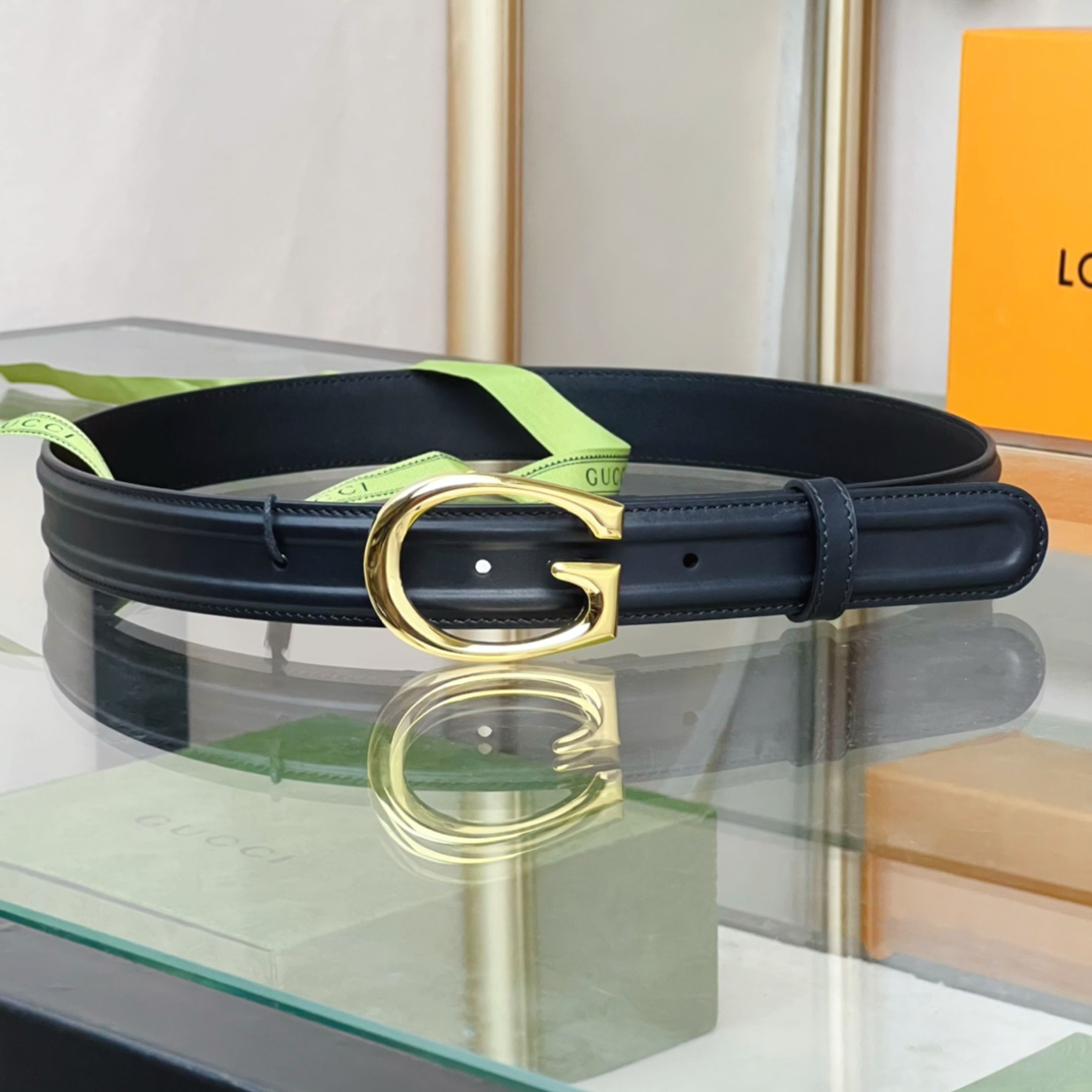 Gucci Belt With G Buckle - DesignerGu