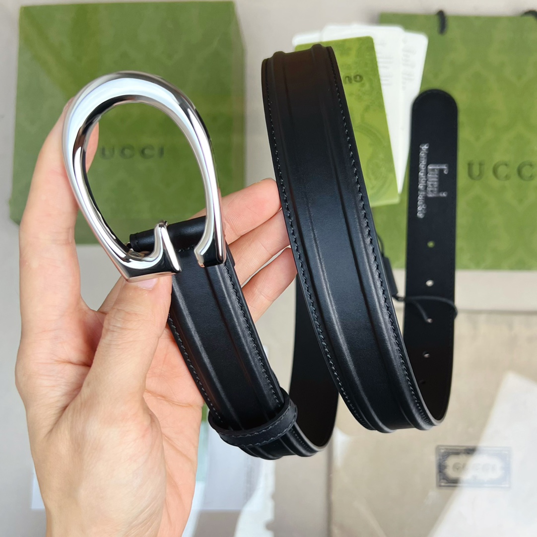 Gucci Belt With G Buckle - DesignerGu