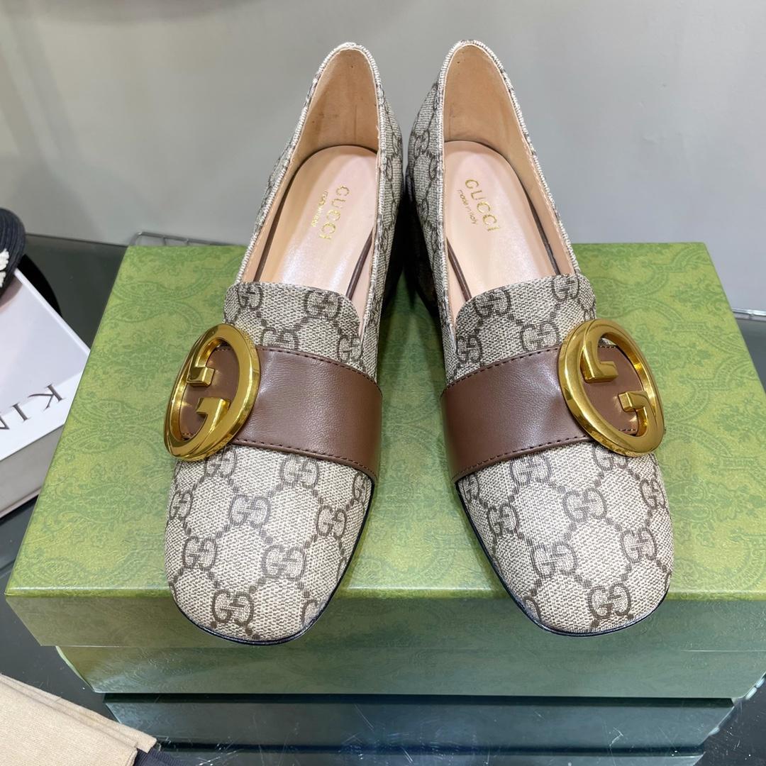 Gucci Women's Gucci Blondie Pump - DesignerGu