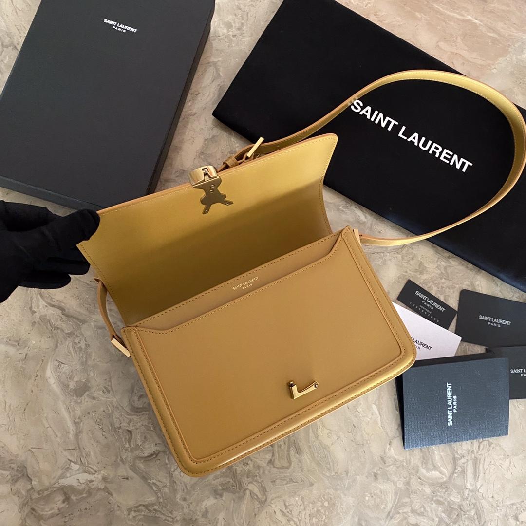 Saint Laurent Solferino Medium Satchel In Box Saint Laurent Leather(23-16-6cm) - DesignerGu