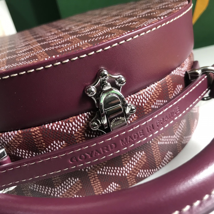 Goyard The Alto Hatbox Trunk Bag(18-16.5-7cm) - DesignerGu