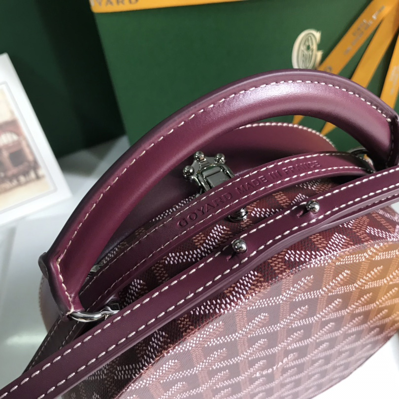 Goyard The Alto Hatbox Trunk Bag(18-16.5-7cm) - DesignerGu