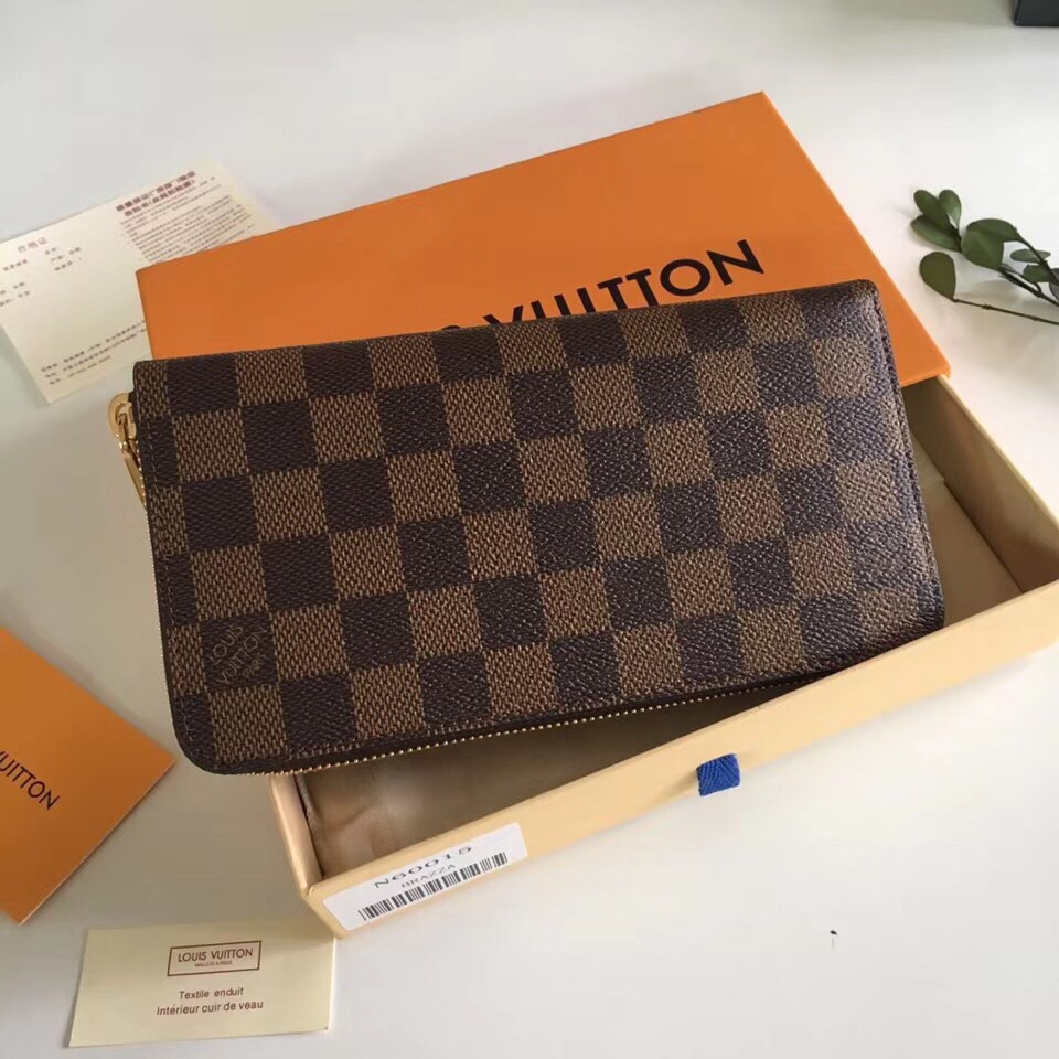 Louis Vuitton Zippy Wallet Vertical (19-10-1cm)     N60015 - DesignerGu