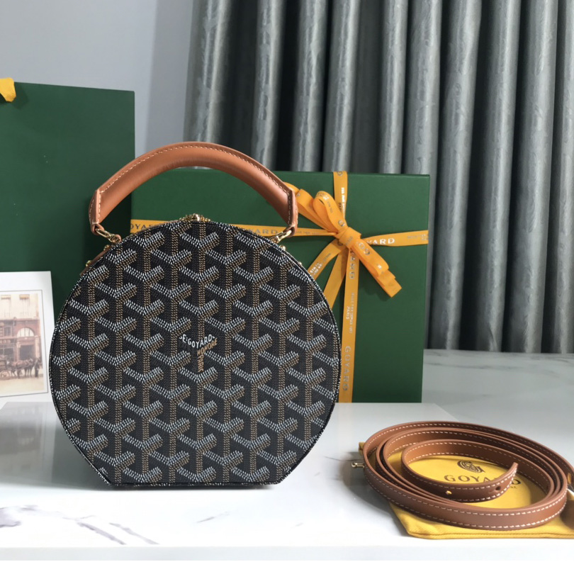 Goyard The Alto Hatbox Trunk Bag(18-16.5-7cm) - DesignerGu