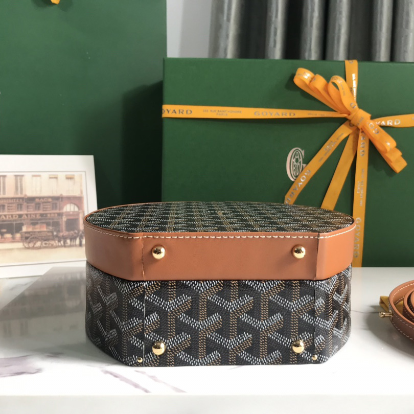 Goyard The Alto Hatbox Trunk Bag(18-16.5-7cm) - DesignerGu