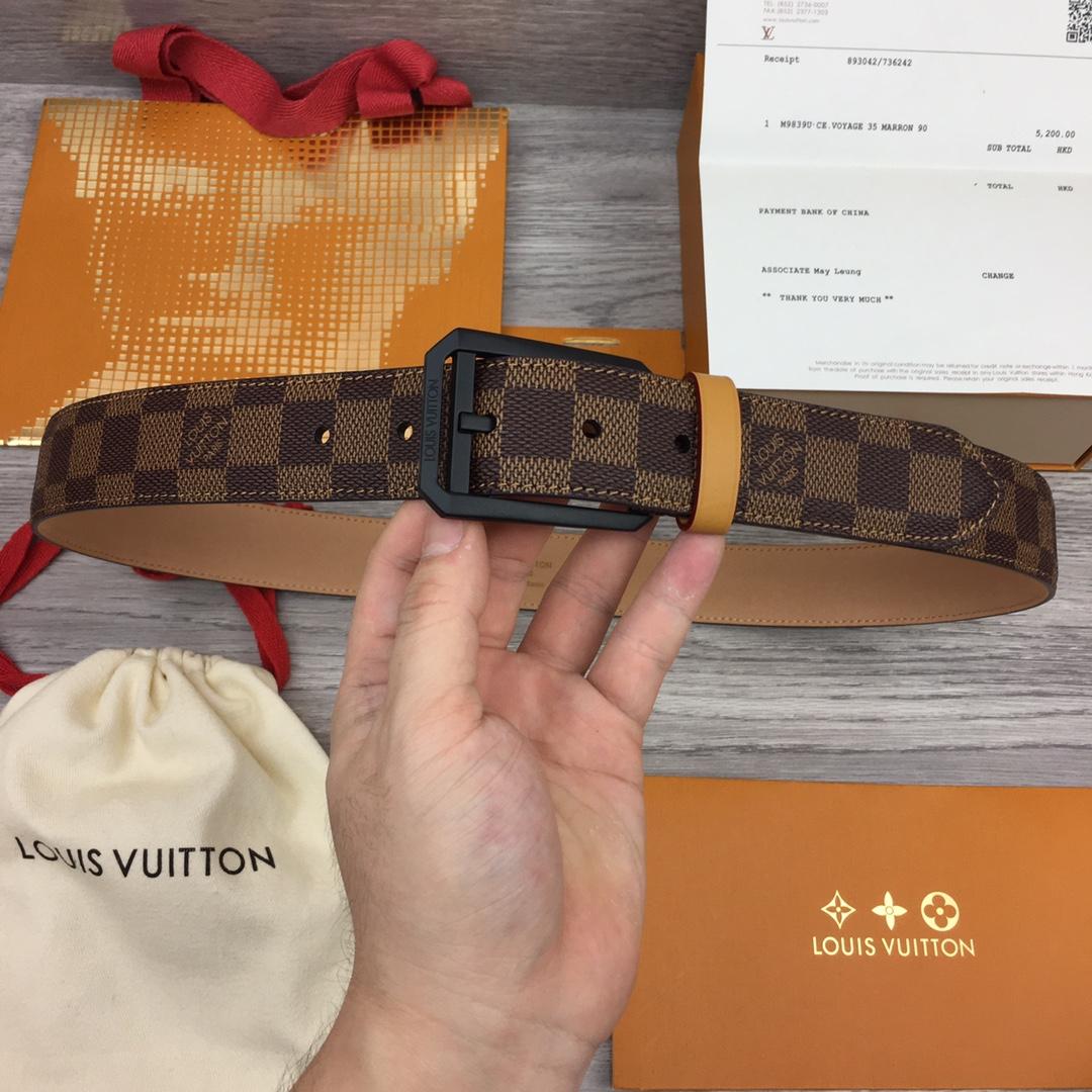 Louis Vuitton 35MM Belt - DesignerGu