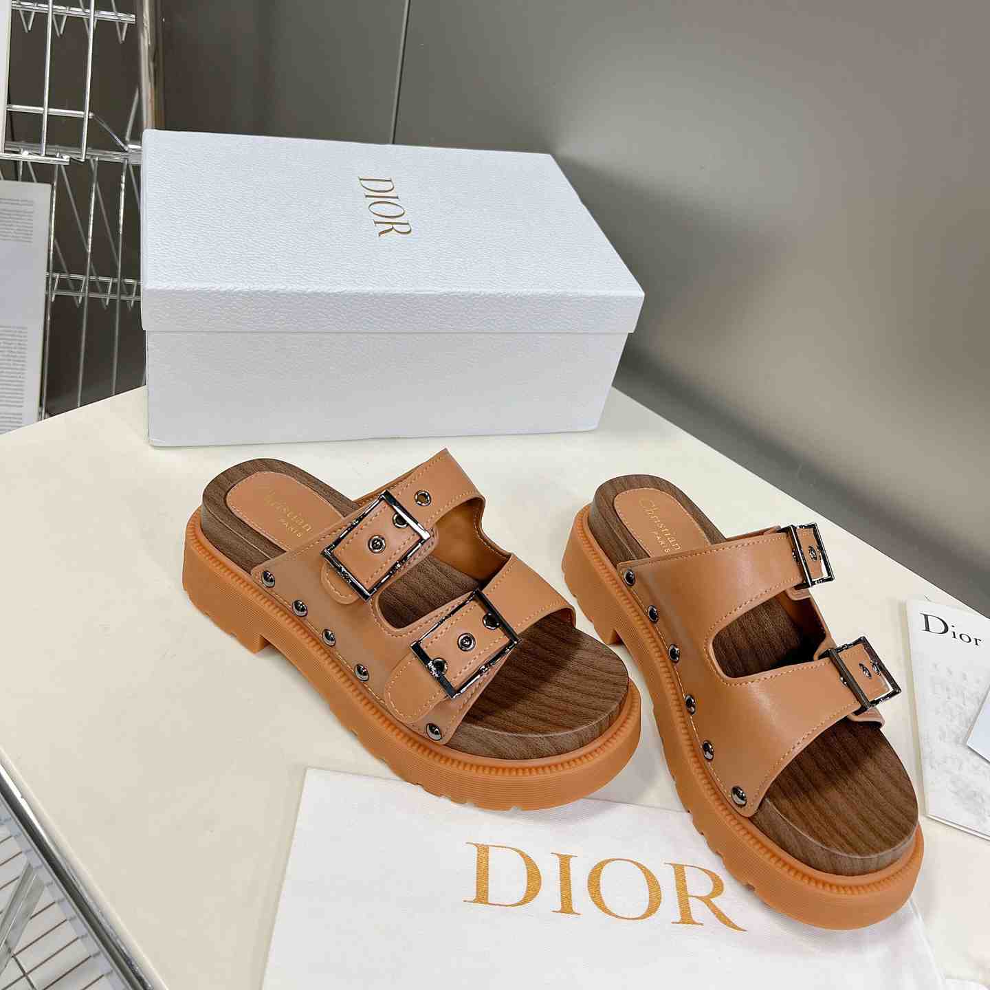 Dior Diorquake Strap Sandal - DesignerGu