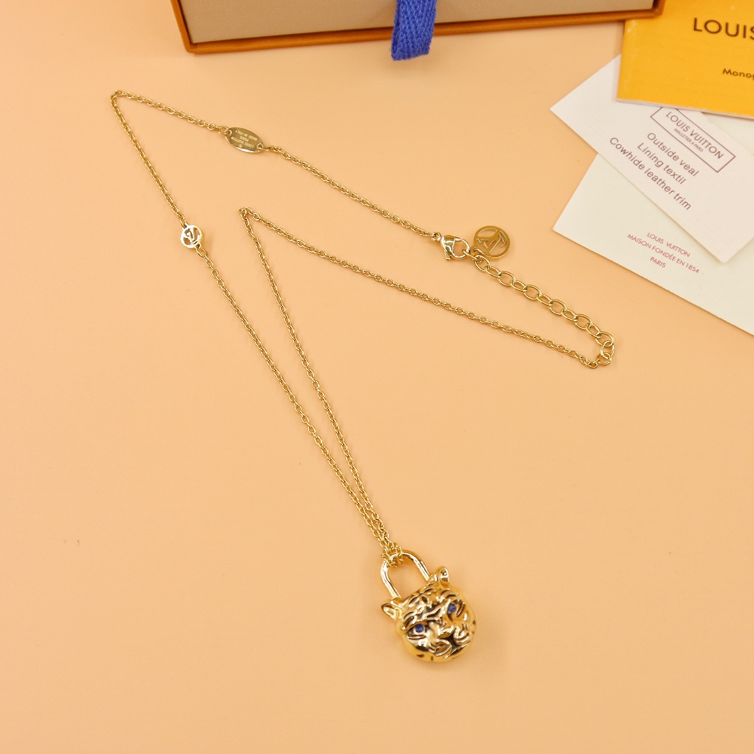 Louis Vuitton My LV Tiger Necklace     M00595 - DesignerGu