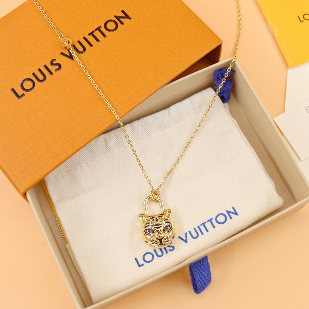 Louis Vuitton My LV Tiger Necklace     M00595 - DesignerGu