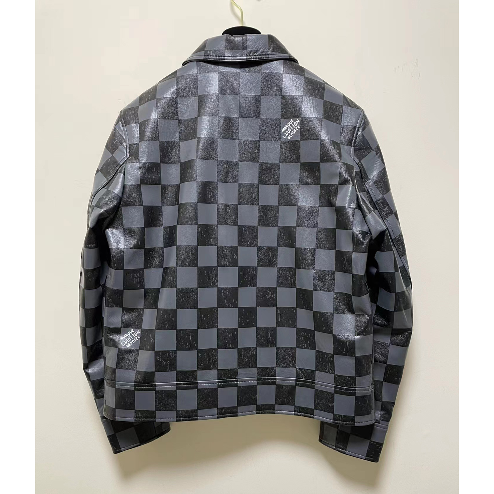 Louis Vuitton Damier Leather Jacket       1A9A0W - DesignerGu