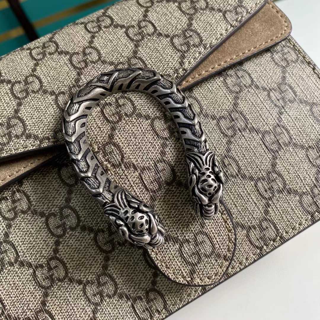 Gucci Dionysus GG Supreme Mini Bag(20-15.5-5cm) - DesignerGu