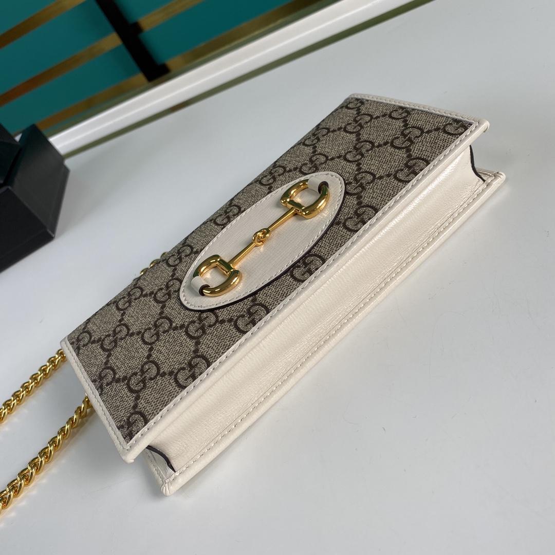 Gucci Horsebit 1955 Wallet With Chain(19-10-4cm) - DesignerGu