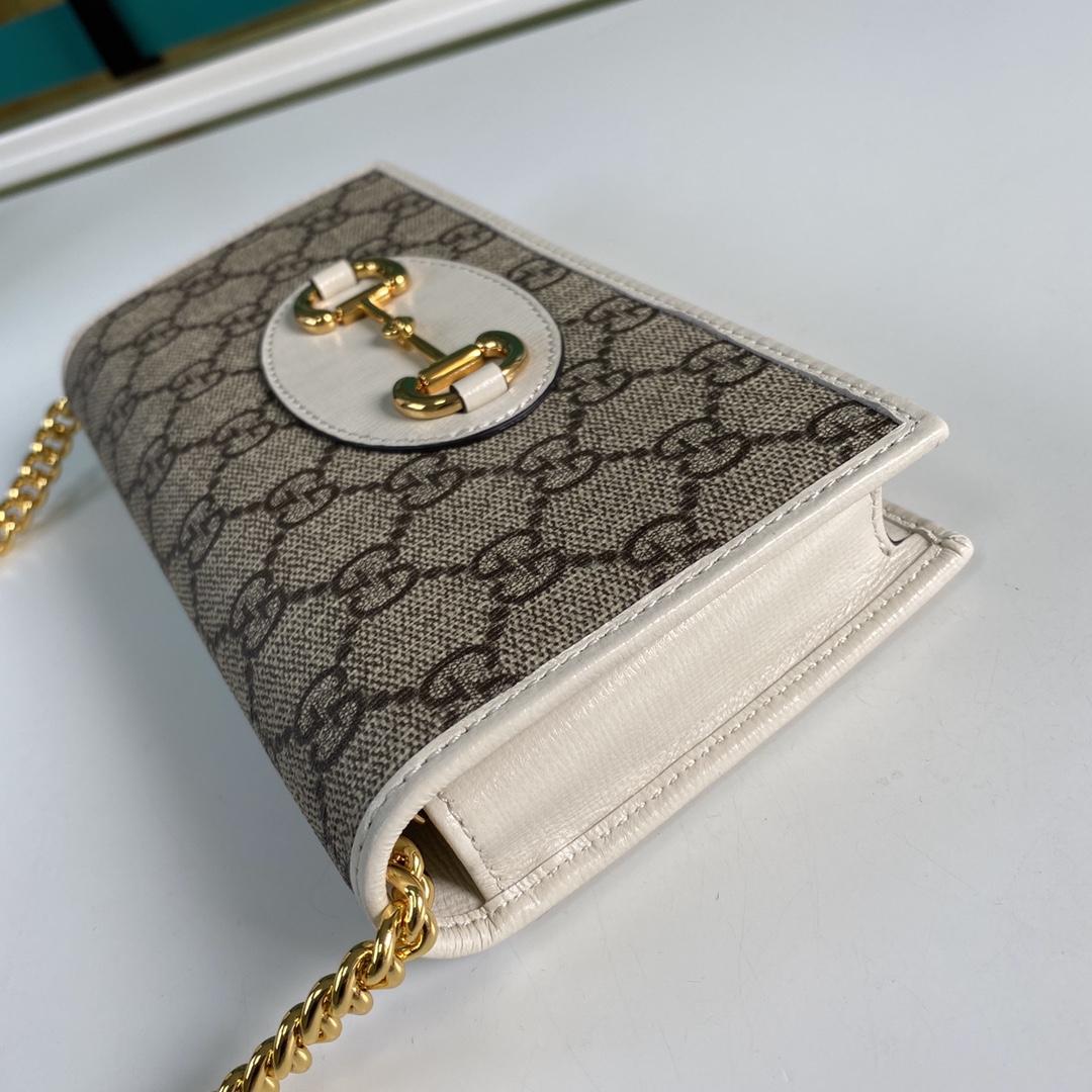 Gucci Horsebit 1955 Wallet With Chain(19-10-4cm) - DesignerGu