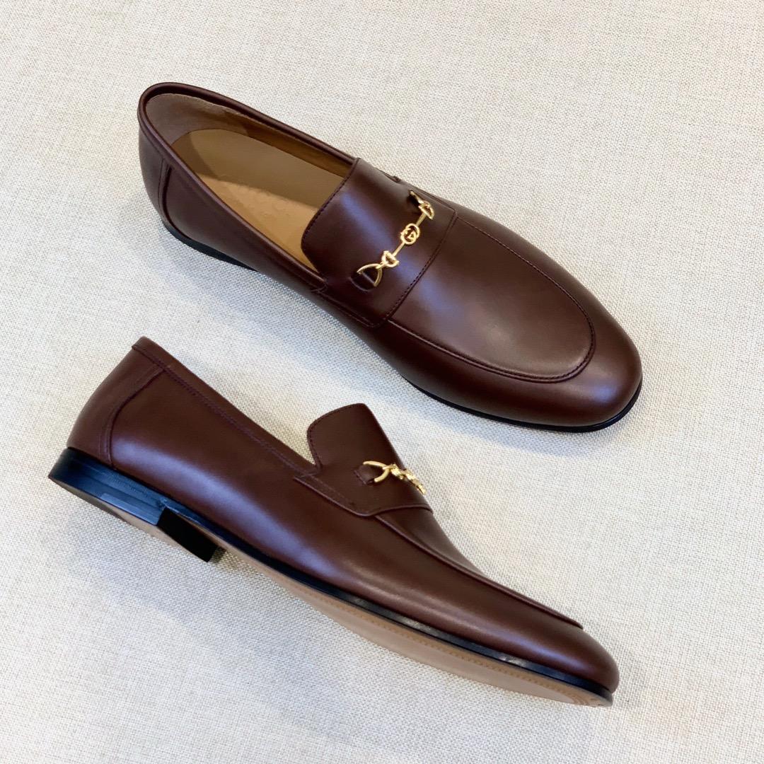 Gucci Men's Loafer With Horsebit - DesignerGu