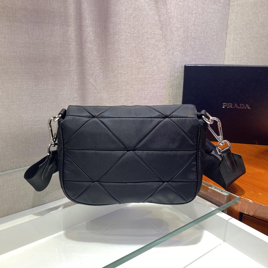 Prada System Nappa Leather Patchwork Bag(21-16-7cm) - DesignerGu