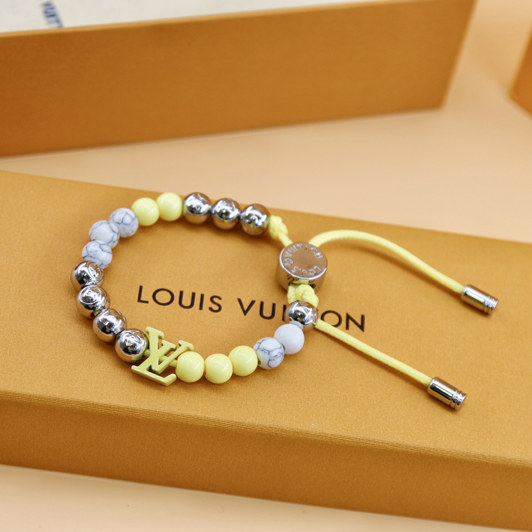 Louis Vuitton Monogram Beads Bracelet   M00510 - DesignerGu