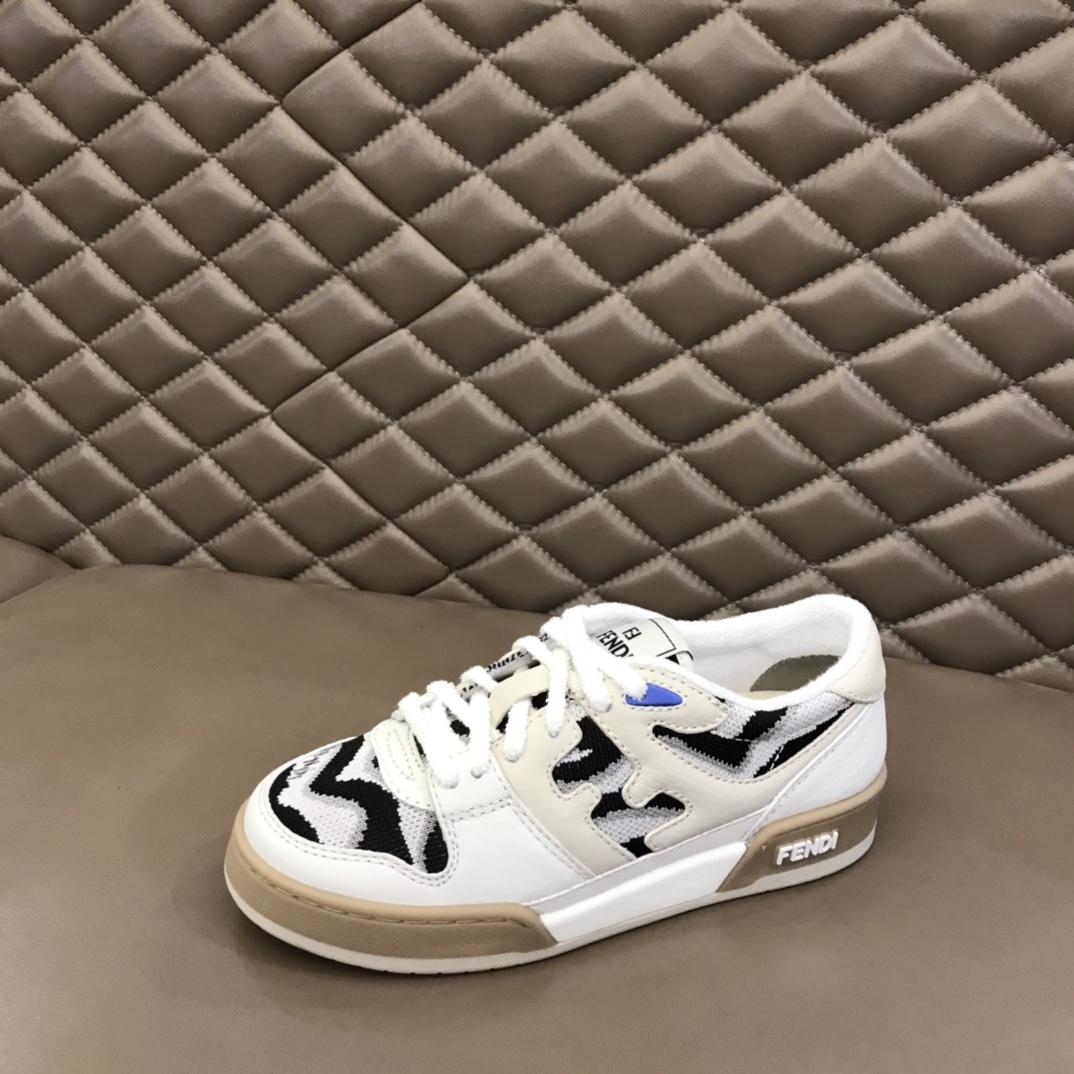 Fendi Match Low-Tops Sneakers - DesignerGu