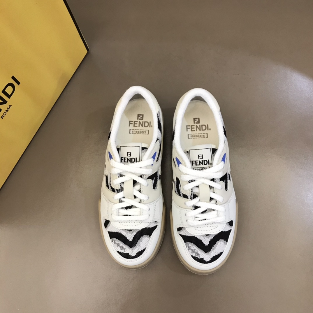 Fendi Match Low-Tops Sneakers - DesignerGu