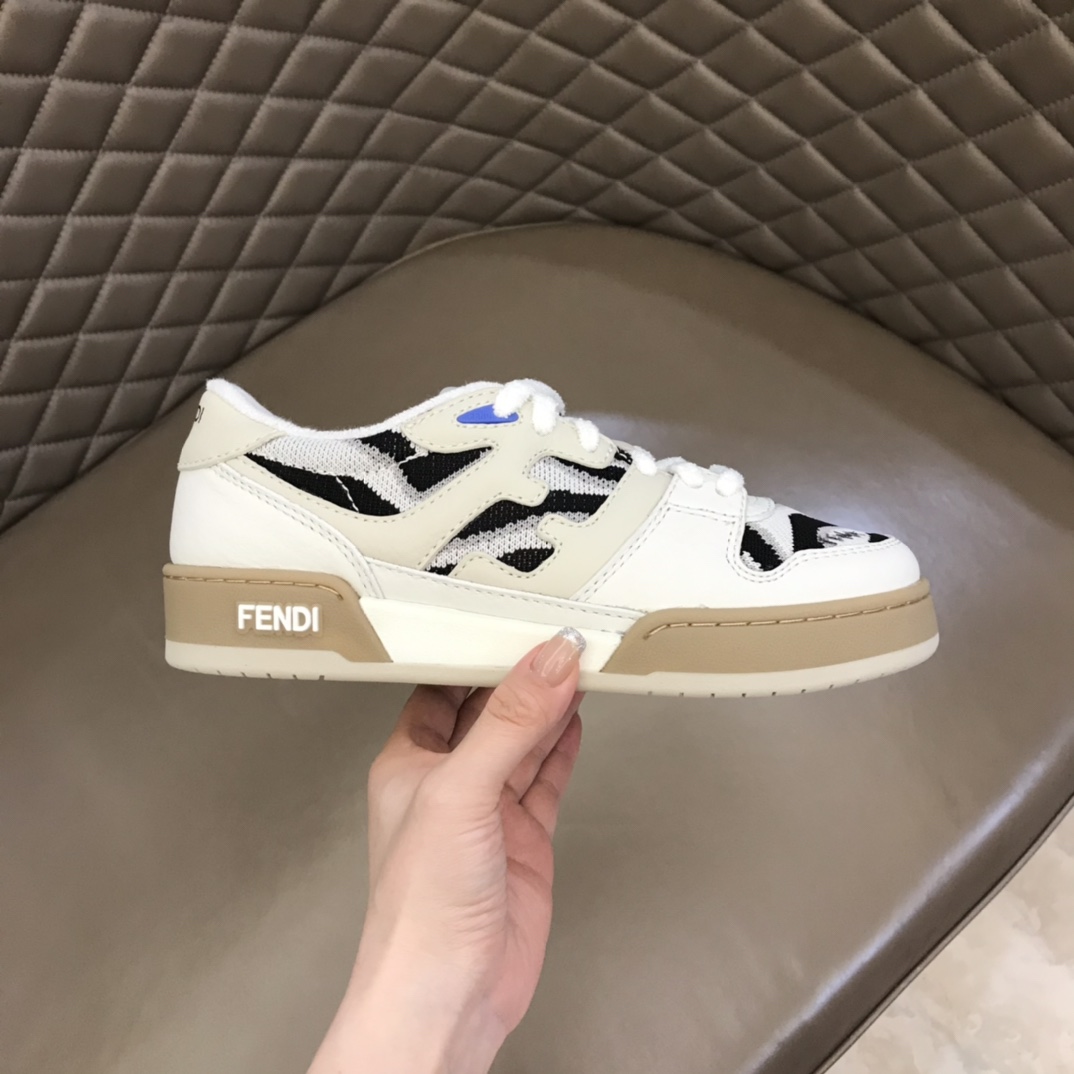 Fendi Match Low-Tops Sneakers - DesignerGu