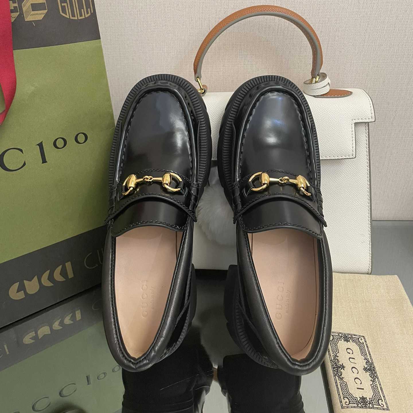 Gucci Women's Loafer With Horsebit - DesignerGu