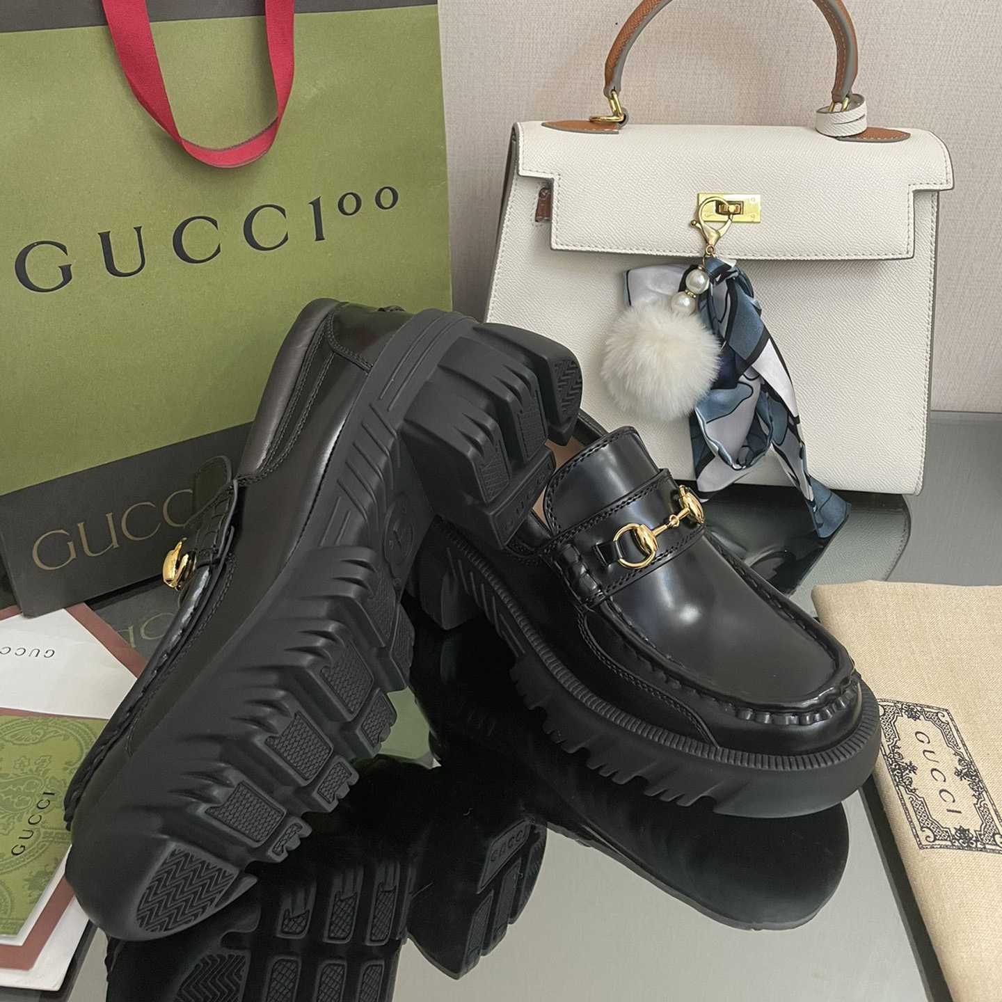 Gucci Women's Loafer With Horsebit - DesignerGu