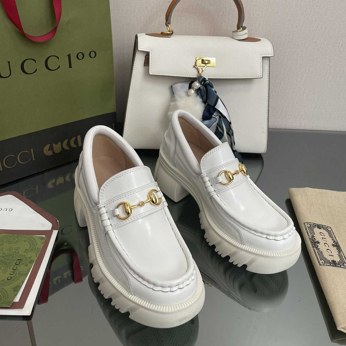 Gucci Women's Loafer With Horsebit - DesignerGu