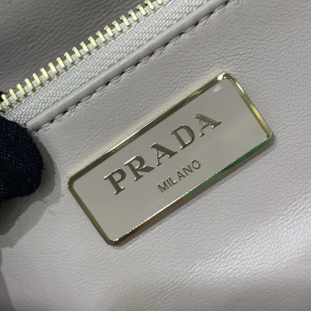 Prada System Nappa Leather Patchwork Bag(28-18-7.5CM) - DesignerGu