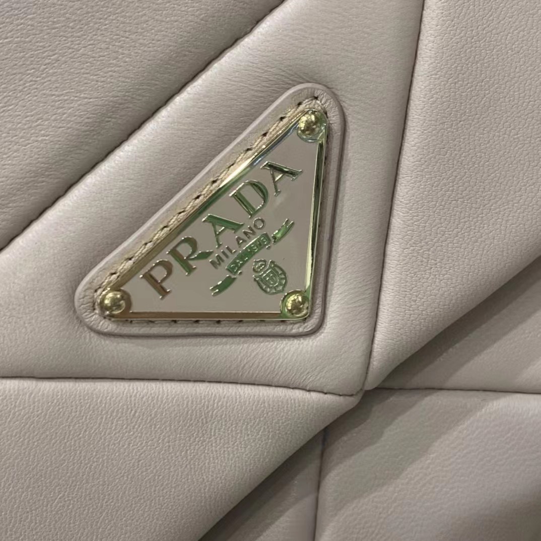 Prada System Nappa Leather Patchwork Bag(28-18-7.5CM) - DesignerGu