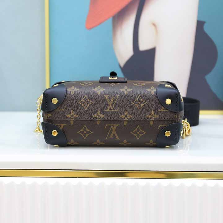 Louis Vuitton Petite Malle Souple(20-14-7.5cm)   M45571 - DesignerGu