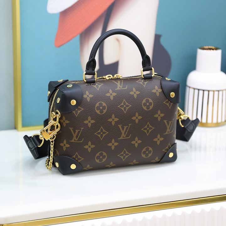 Louis Vuitton Petite Malle Souple(20-14-7.5cm)   M45571 - DesignerGu