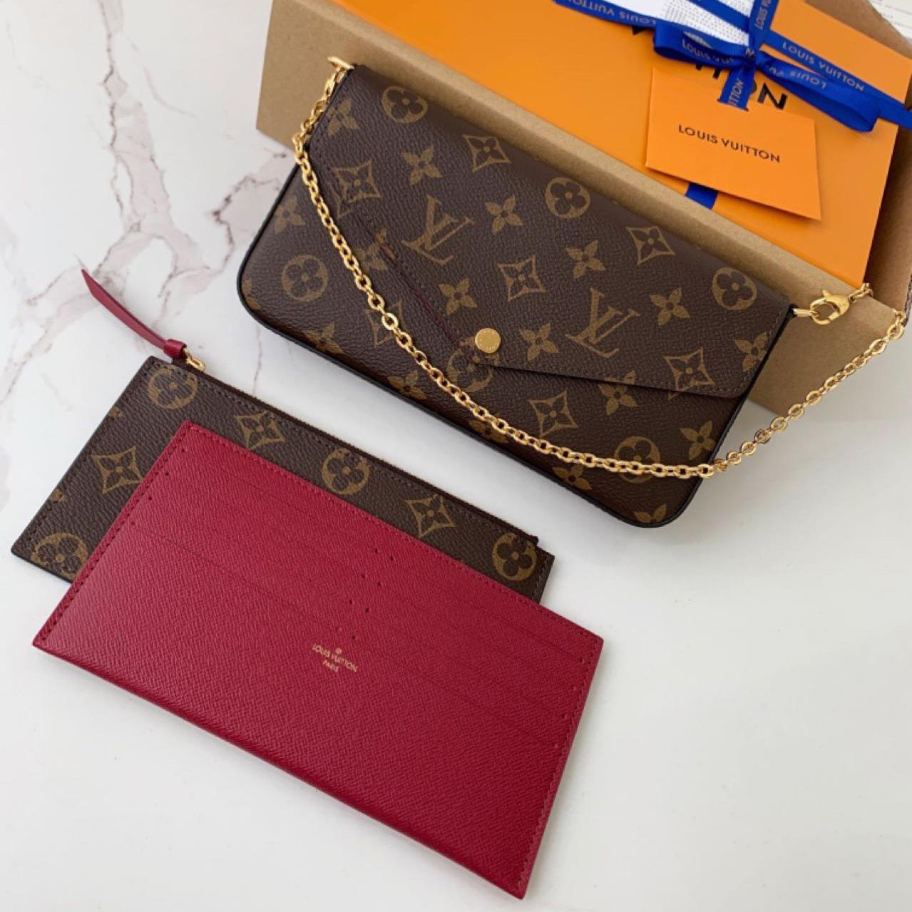 Louis Vuitton Félicie Pochette   M61276 - DesignerGu