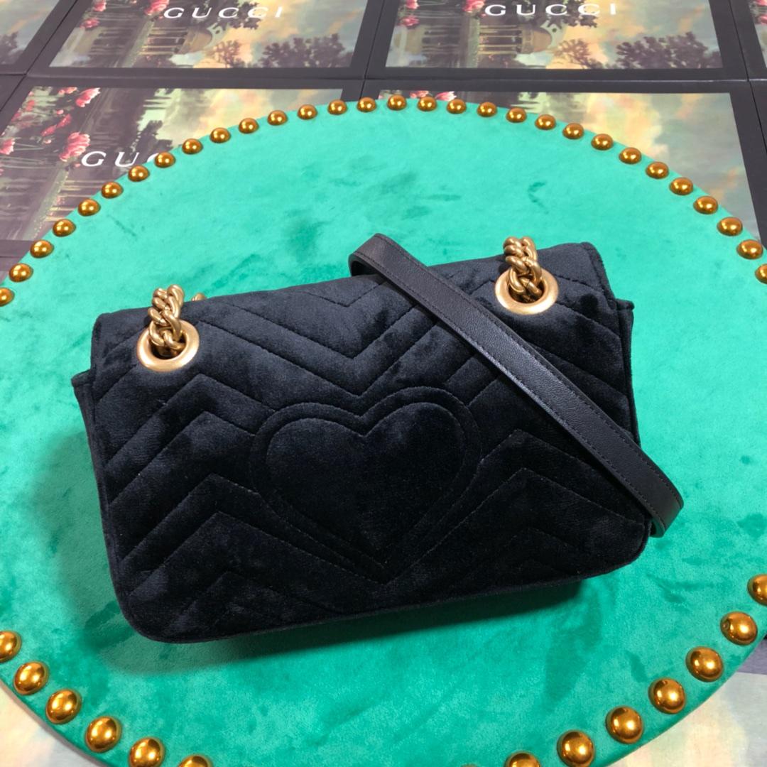 Gucci GG Marmont Mini Shoulder Bag(22-13-6cm) - DesignerGu