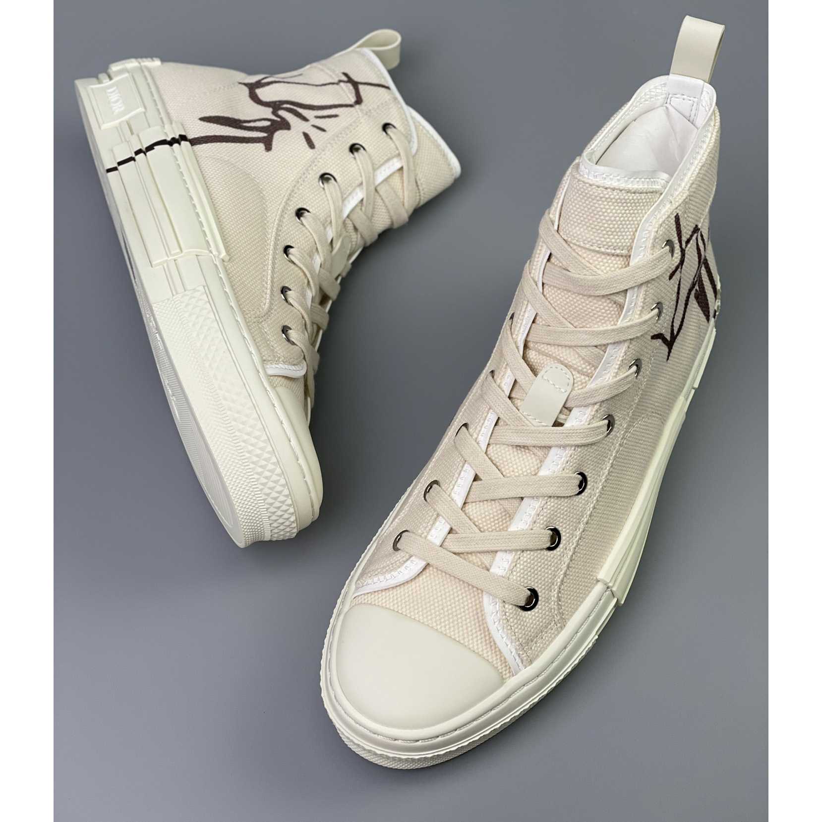 Dior B23 Cactus Jack Dior High-Top Sneaker - DesignerGu