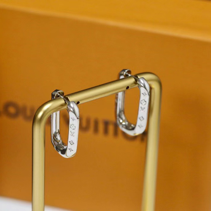 Louis Vuitton Monogram Earrings - DesignerGu