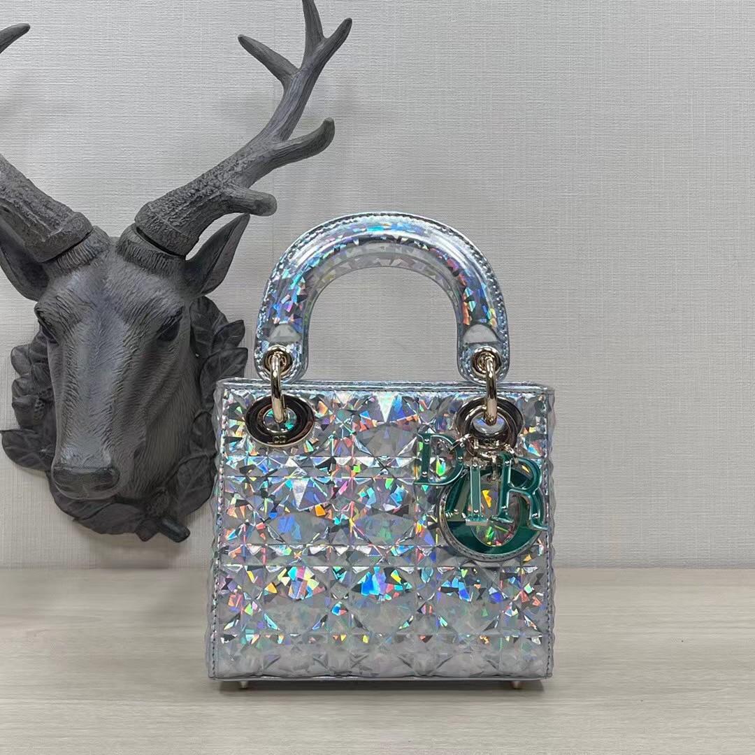 Dior Micro Lady Dior Bag - Collaboration With Zhang Huan(17cm) - DesignerGu