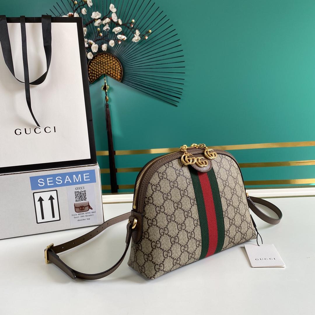 Gucci Ophidia GG Small Shoulder Bag(23-19-8cm) - DesignerGu